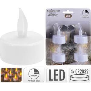 Bougie chauffe-plat LED