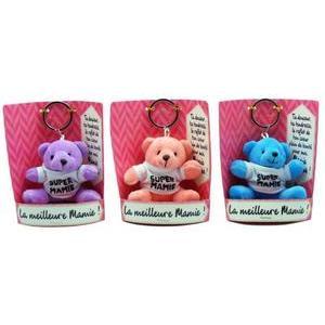 Peluche ourson couleur mamie