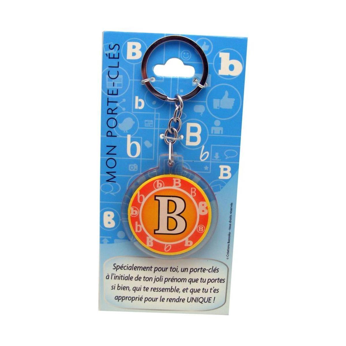Porte-clés initiale b