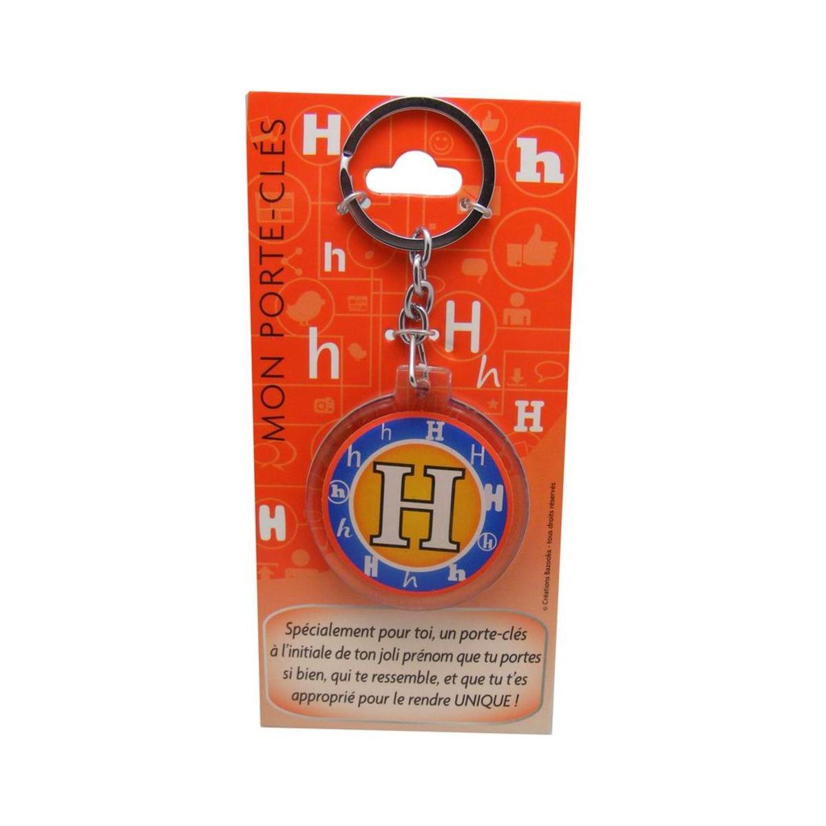 Porte-clés initiale h