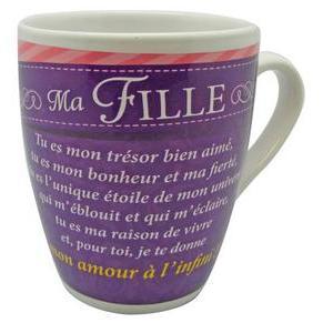 Mug poème fille