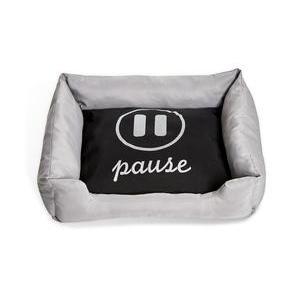 Panier "pause" pour chien 75 cm - Gris