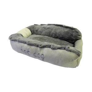 Corbeille Hot-dog - L 70 x H 18 x l 50 cm - Gris