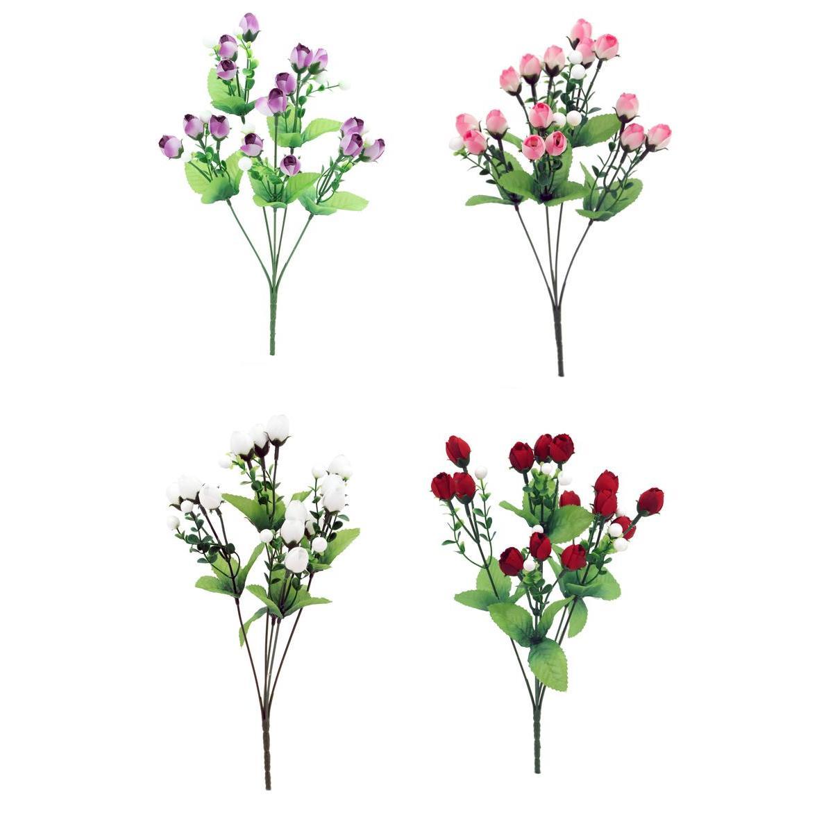 Bouquet de mini roses - Différents coloris