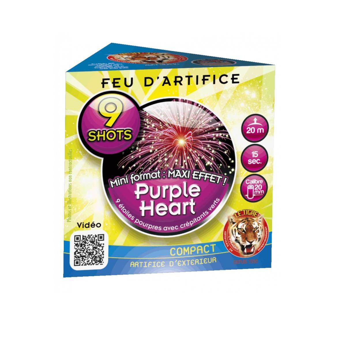 Feu d'artifice Purple Heart