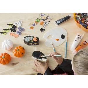 Stickers Halloween caoutchouc mousse de 3,5 à 4 cm x 50 pcs