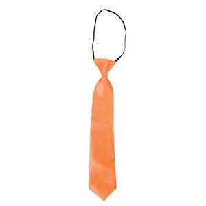 Cravate fluo - L 39 x l 10 cm - Orange - PTIT CLOWN