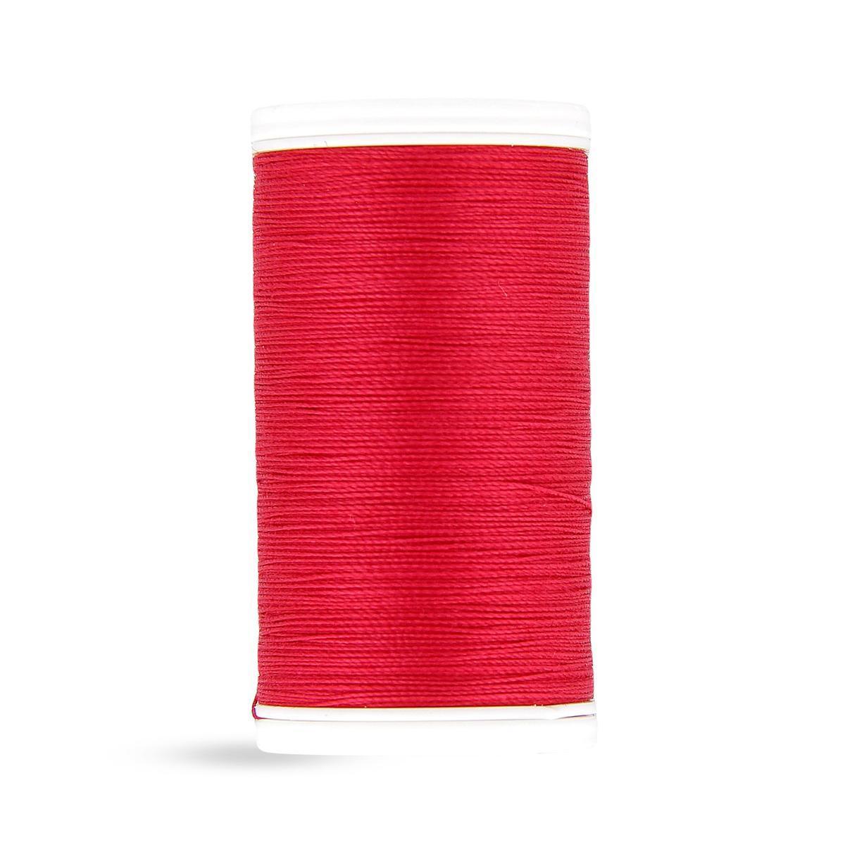 Bobine fil à coudre 100 m - 100 % coton - Rouge