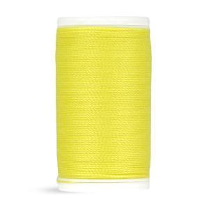 Bobine fil à coudre cordonnet 50 m - 100 % polyester - Jaune