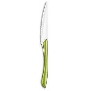 Couteau de table éclat métallik - Vert olive