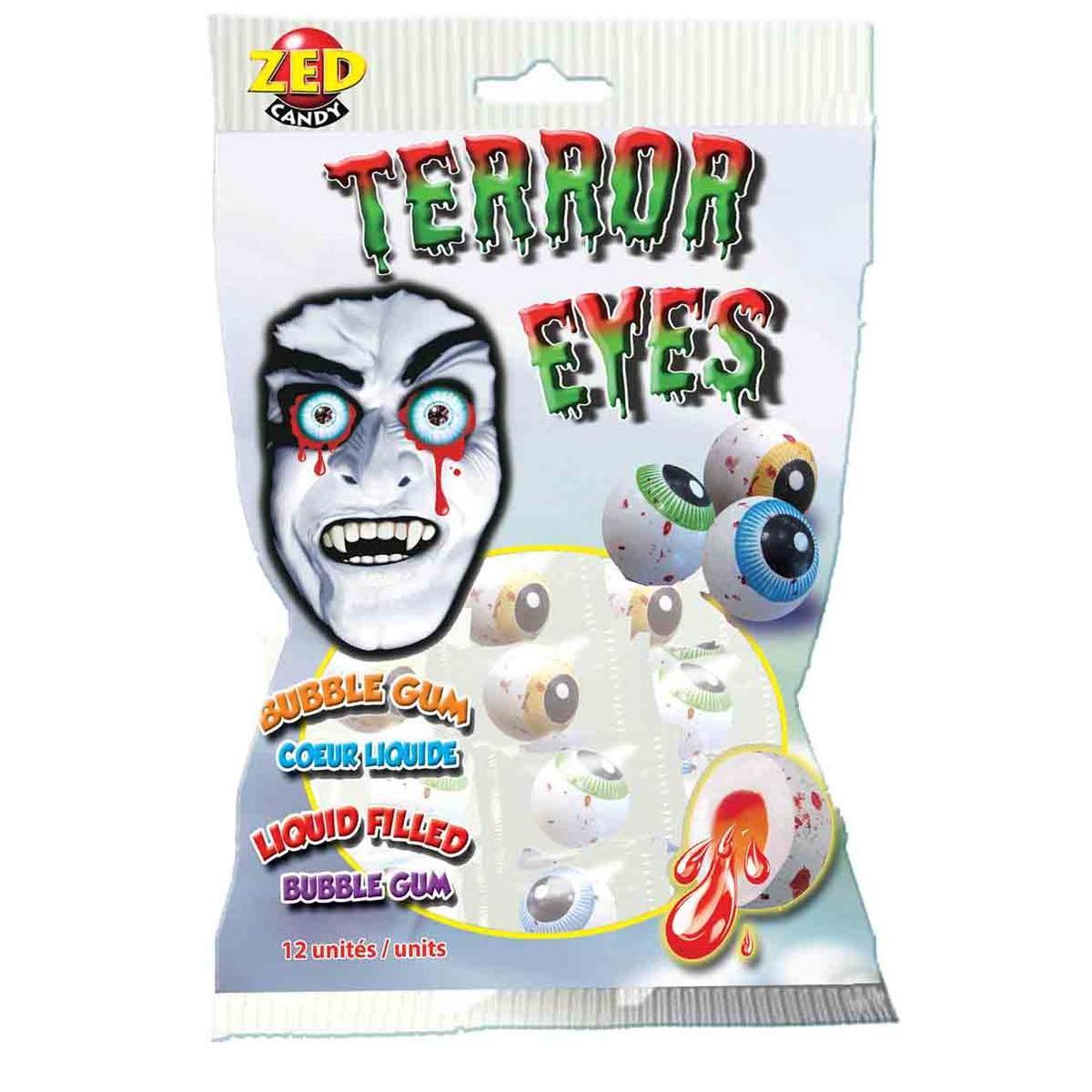 Bonbons yeux coulants "Terror Eyes" - 108 g