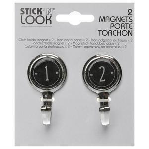 2 magnets de porte torchon