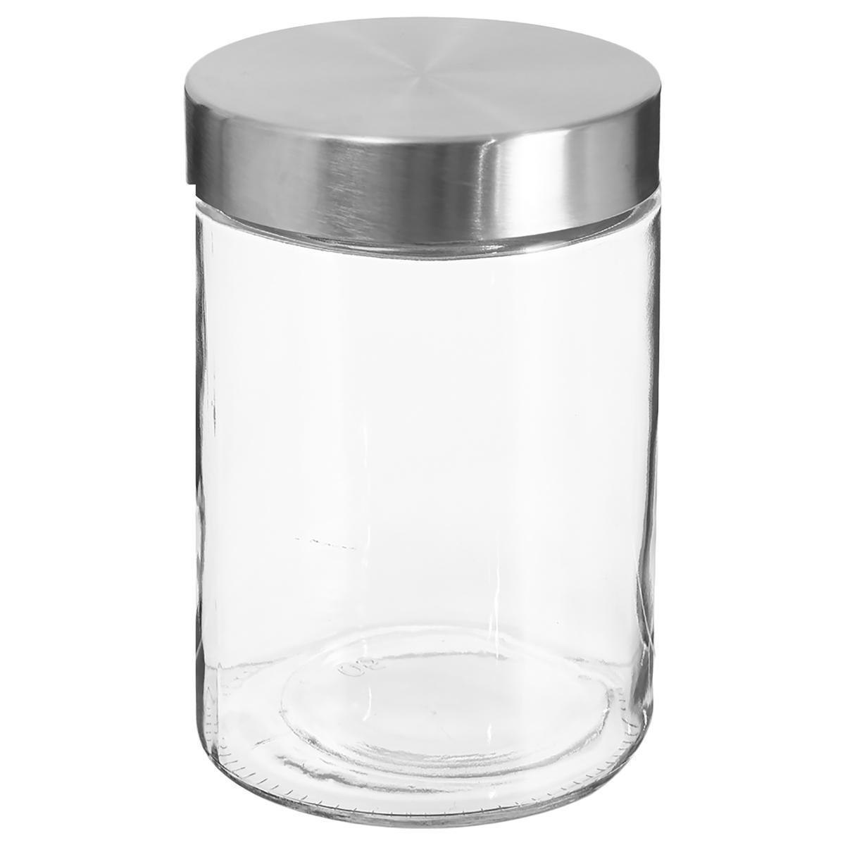 Bocal verre et inox - 1.2 L