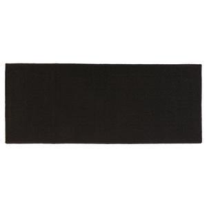 Tapis uni - 50 x 120 cm - Noir