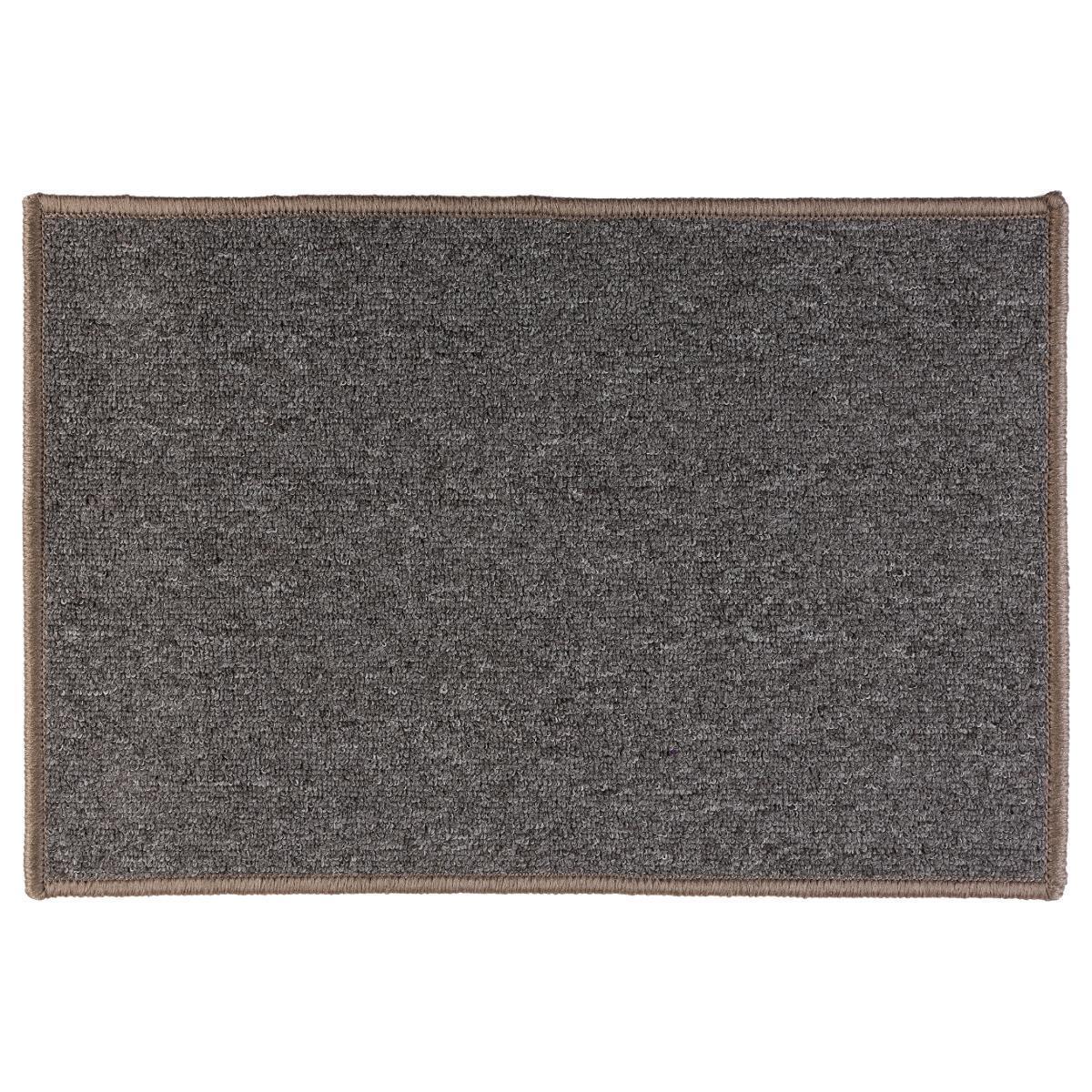 Tapis uni - 40 x 60 cm - Gris chiné