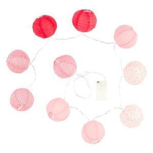 10 guirlandes led - Fuchsia