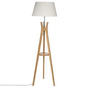 Lampadaire trépied avec table Kalo - H 156 cm