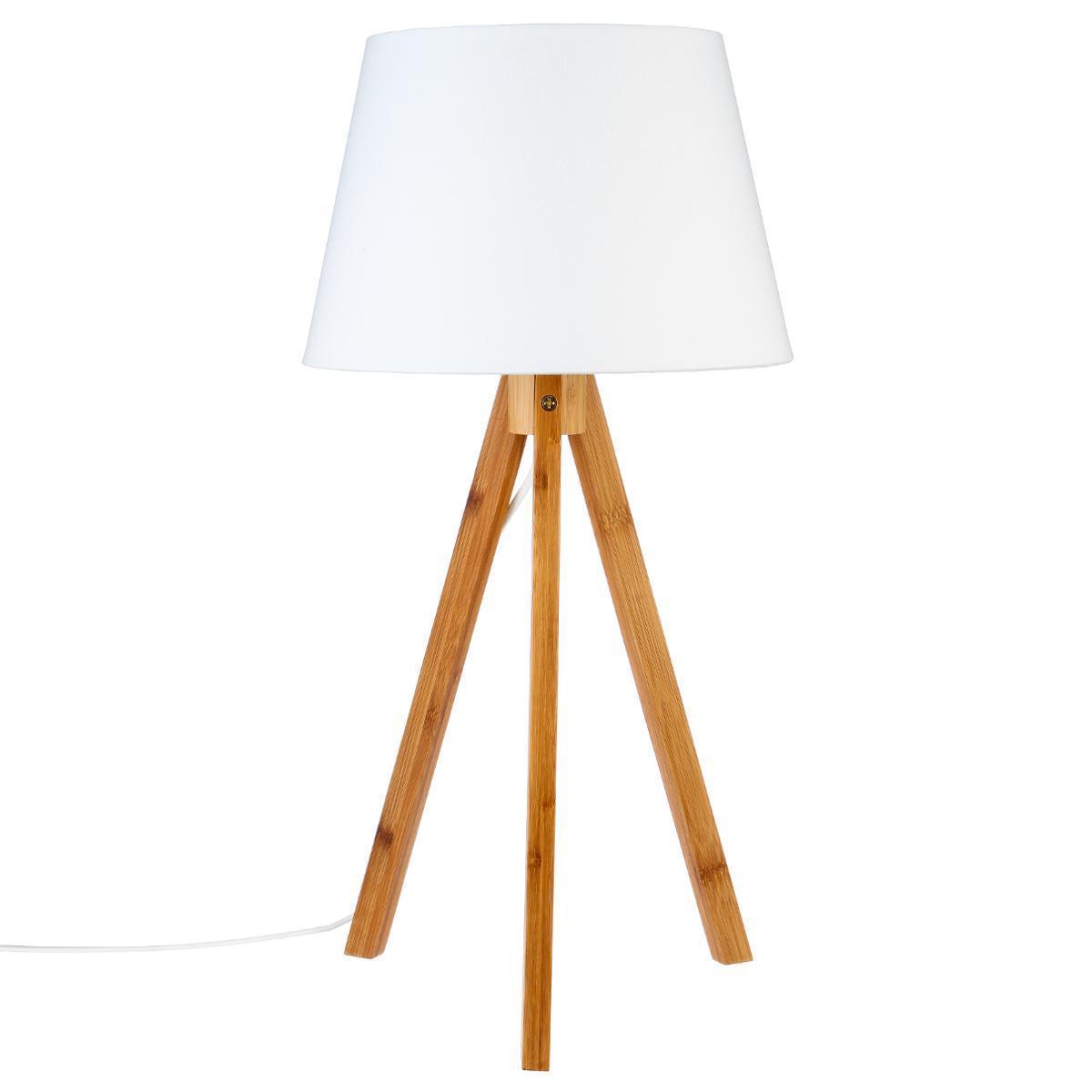 Lampe Bahi - H 55 cm - Blanc