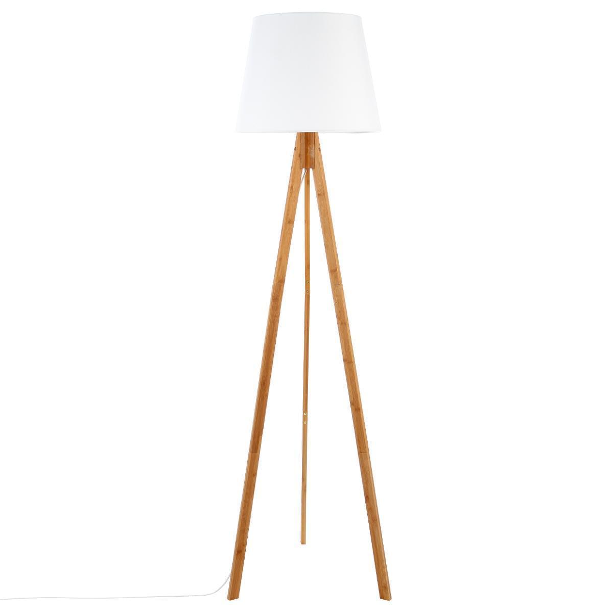 Lampadaire Bahi - H 160 cm - Blanc