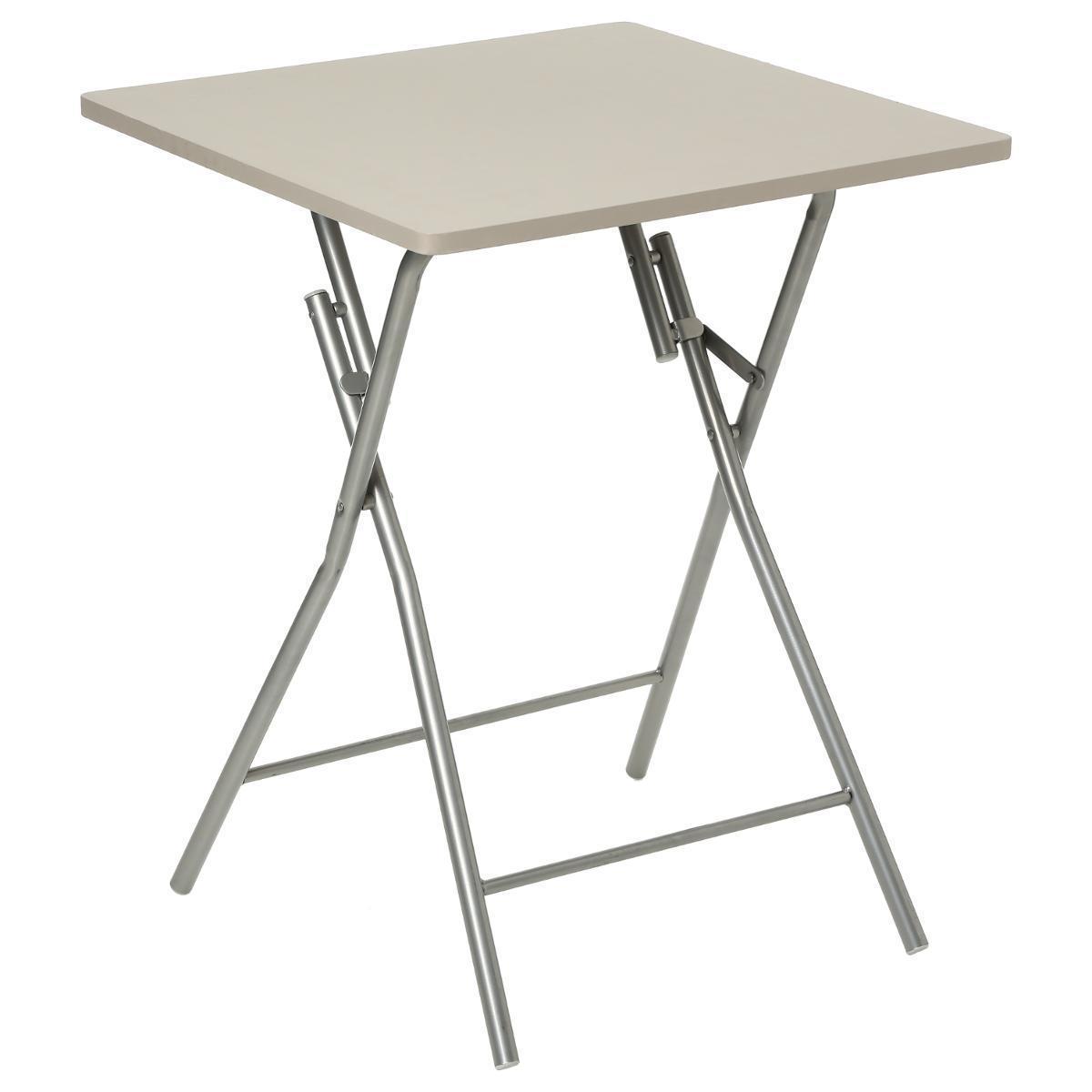 Table pliante basic - Marron