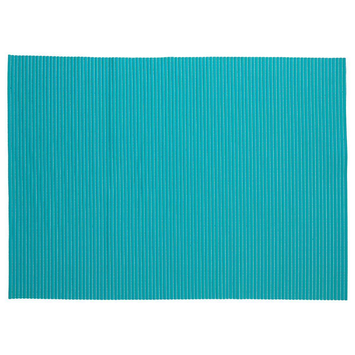 Tapis de salle de bain mousse - 65 x 90 cm - Bleu