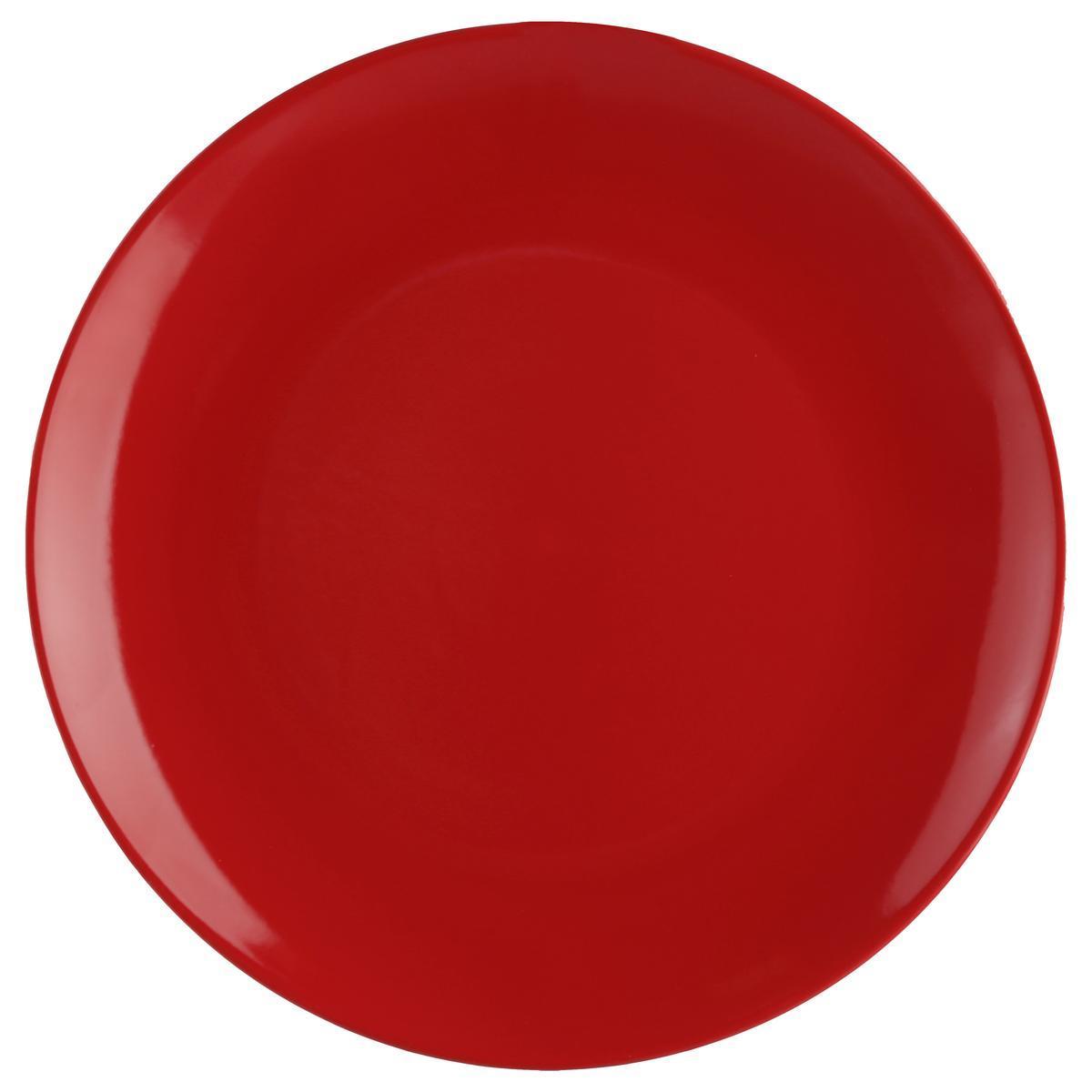 Assiette plate Colorama - ø 26 cm - Rouge