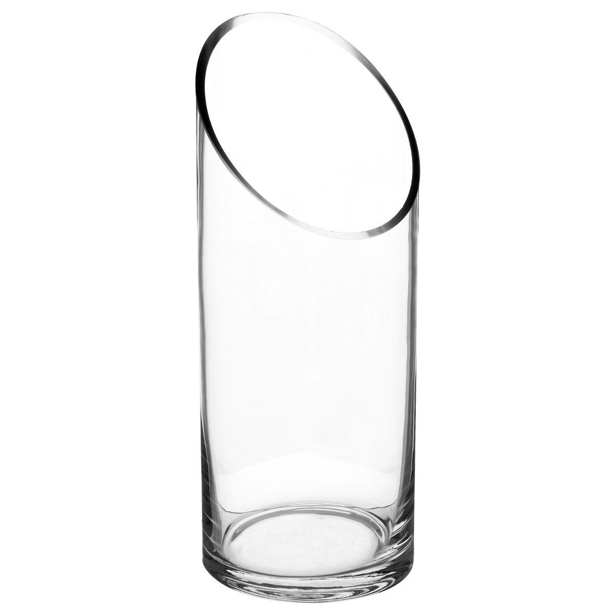 Vase cylindre - transparent