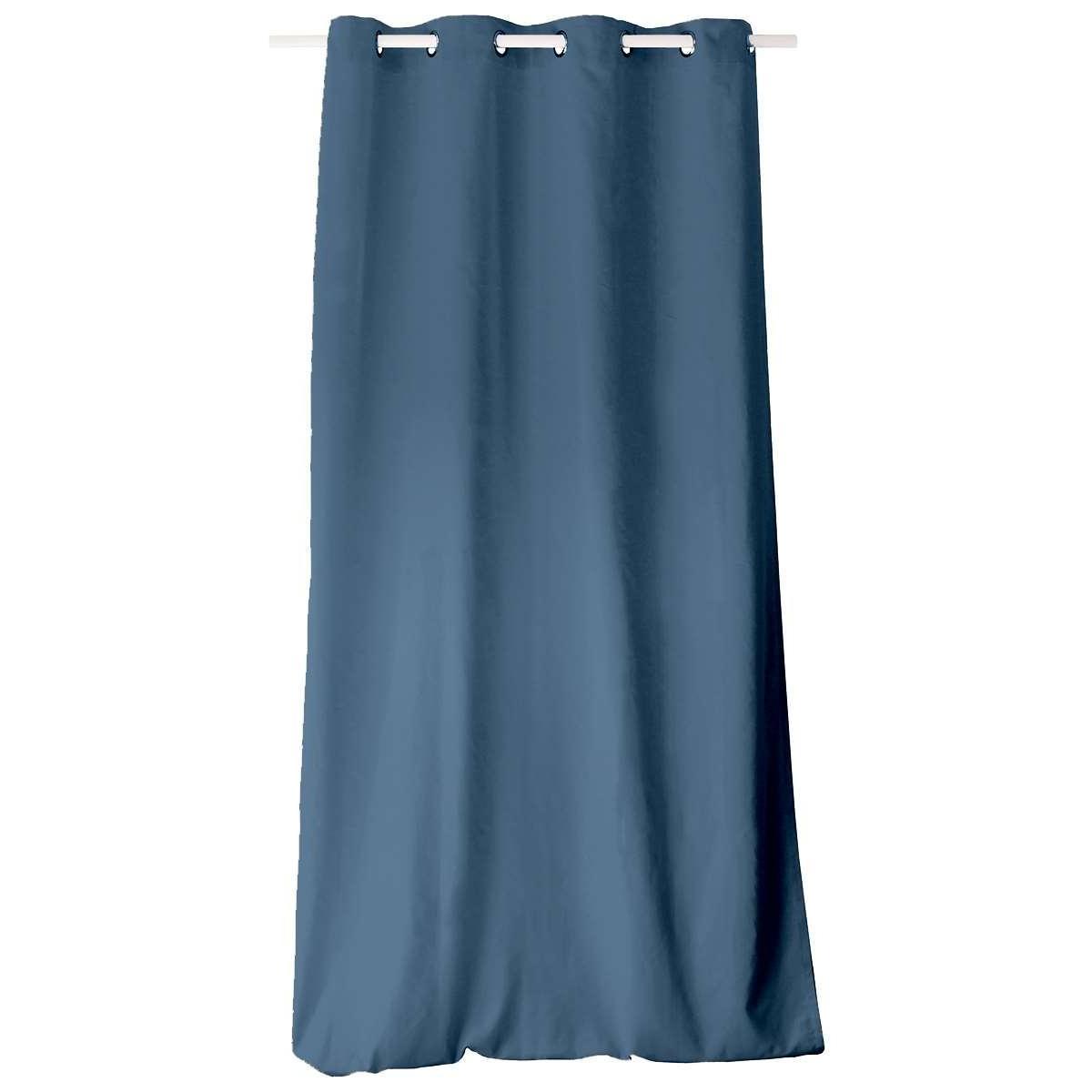 Panneau à œillets - 135 x 240 cm - Bleu jean