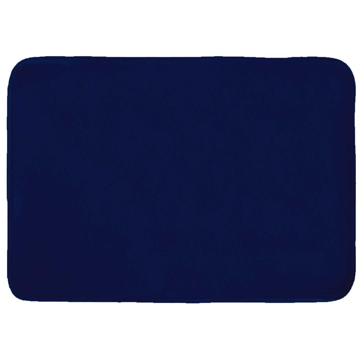 Tapis rectangulaire Louna - 120 x 170 cm - Bleu nuit