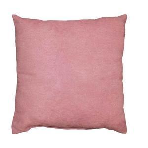 Coussin suédine - 40 x 40 cm - Rose