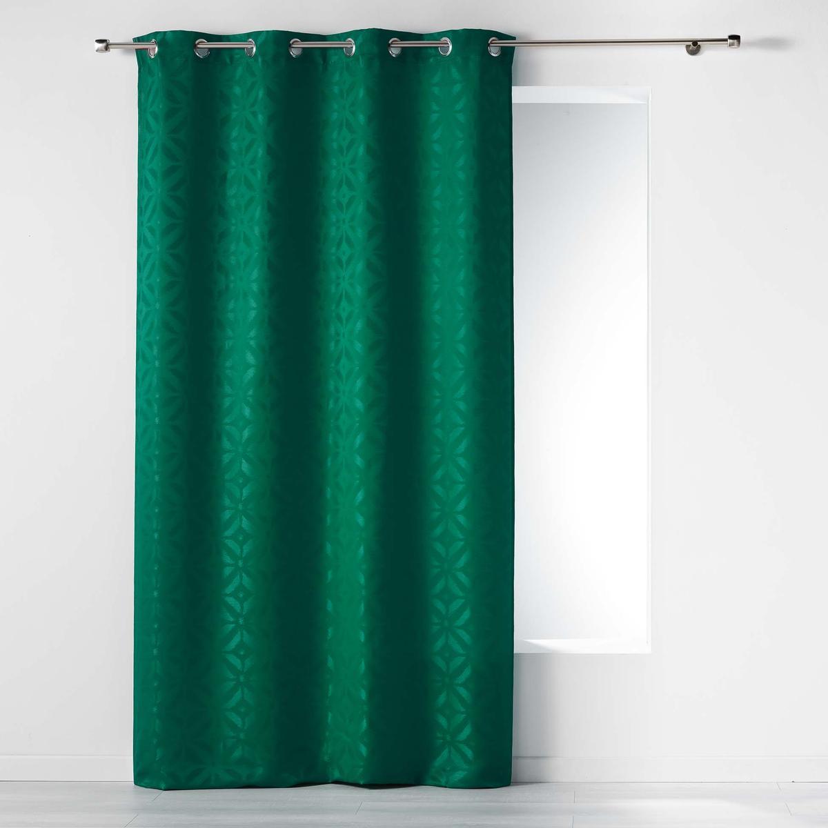 Rideau à œillets Majestic - 140 x 260 cm - Vert