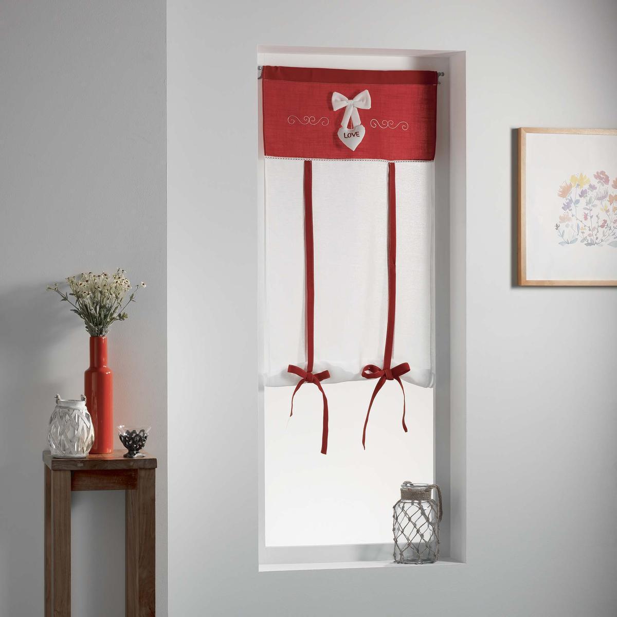 Store Selena - 60 x 150 cm - Rouge