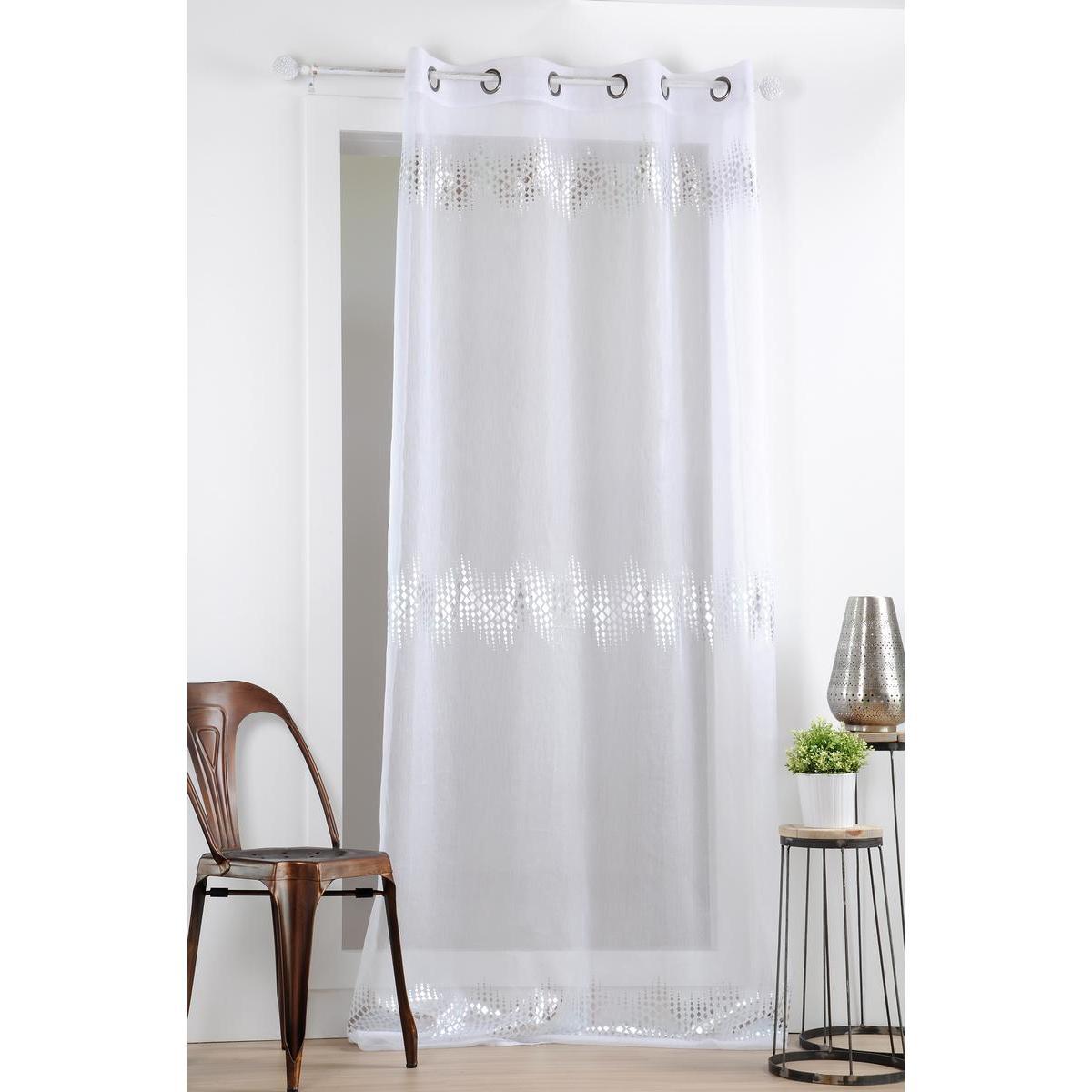 Triane voile - 140 x 260 cm - Blanc