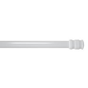 Vitrage extensible - L 60 cm - Blanc