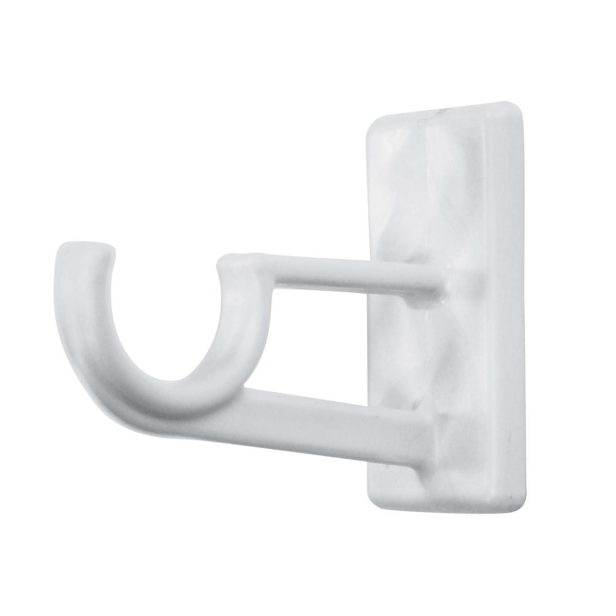 2 supports bistrot longs - L 3 x H 2 x l 4 cm - Blanc