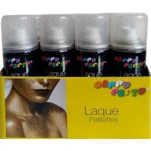 Spray paillettes - 3 couleurs assorties - 120 ml