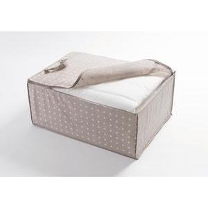 Housse de protection de couette - L 70 x H 50 x l 30 cm - Beige - COMPACTOR