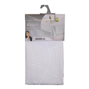 Nappe Ondelina - L 300 x l 140 cm - Blanc