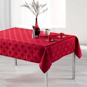 Nappe jacquard Tivolina - L 250 x l 140 cm - Rouge