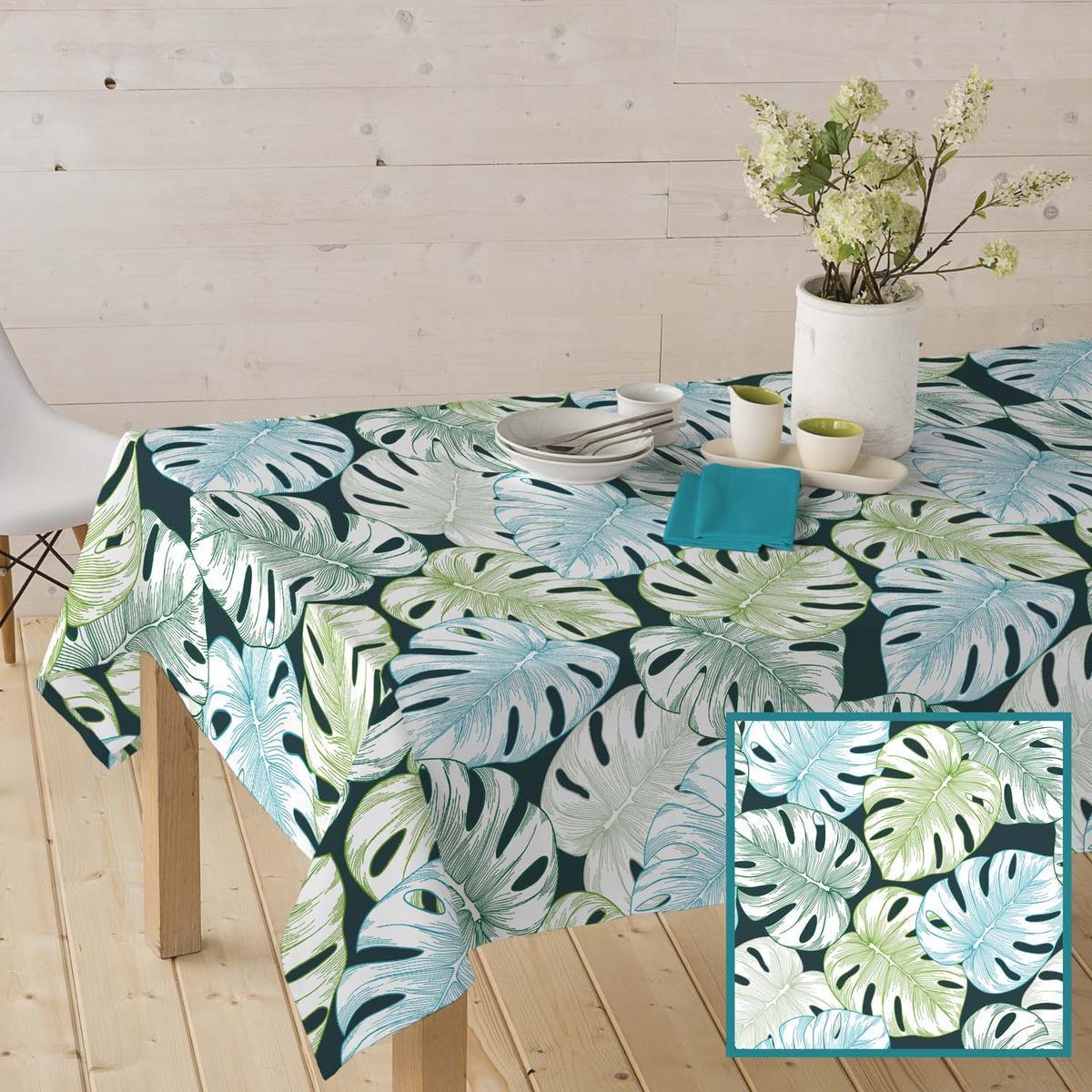 Nappe en tissu enduit Rodho - Vert