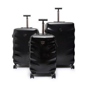 Sydney - set de 3 valises abs + pc 8 roues grand modèle - H 77 x L 51 x 35 cm