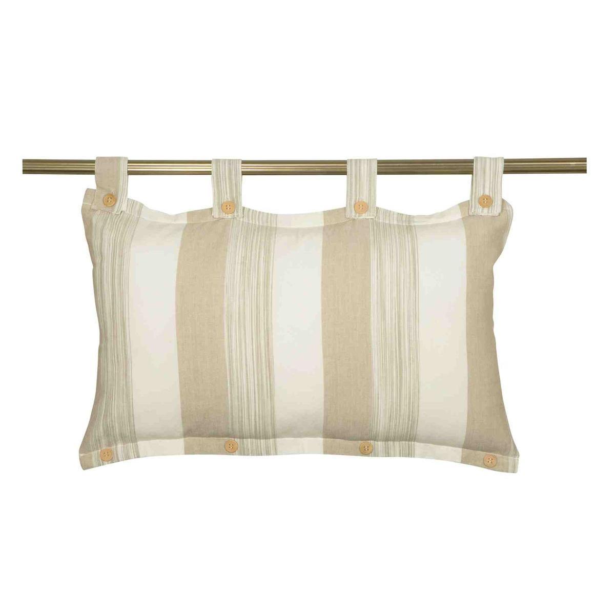 Tête de lit Concept - 45 x 70 cm - Beige, blanc