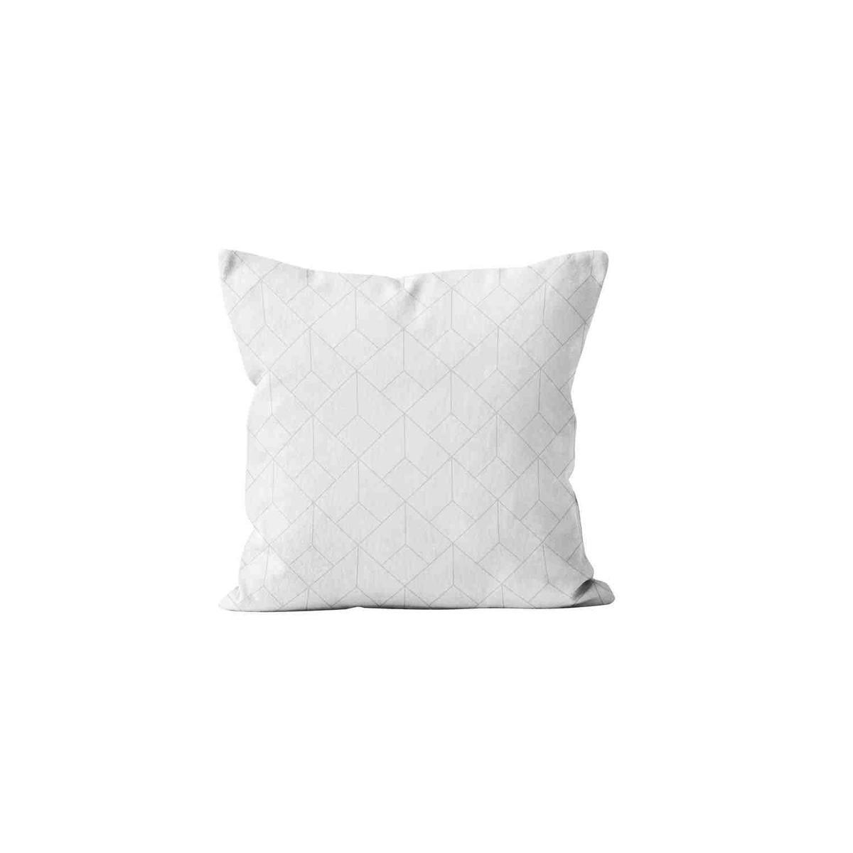 Coussin Kiel - 40 x 40 cm - Blanc