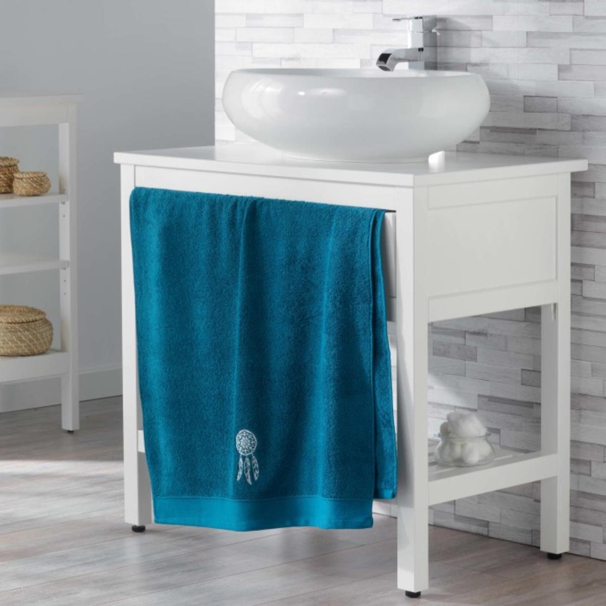 Drap de douche talisman - 70 x 130 cm - Bleu