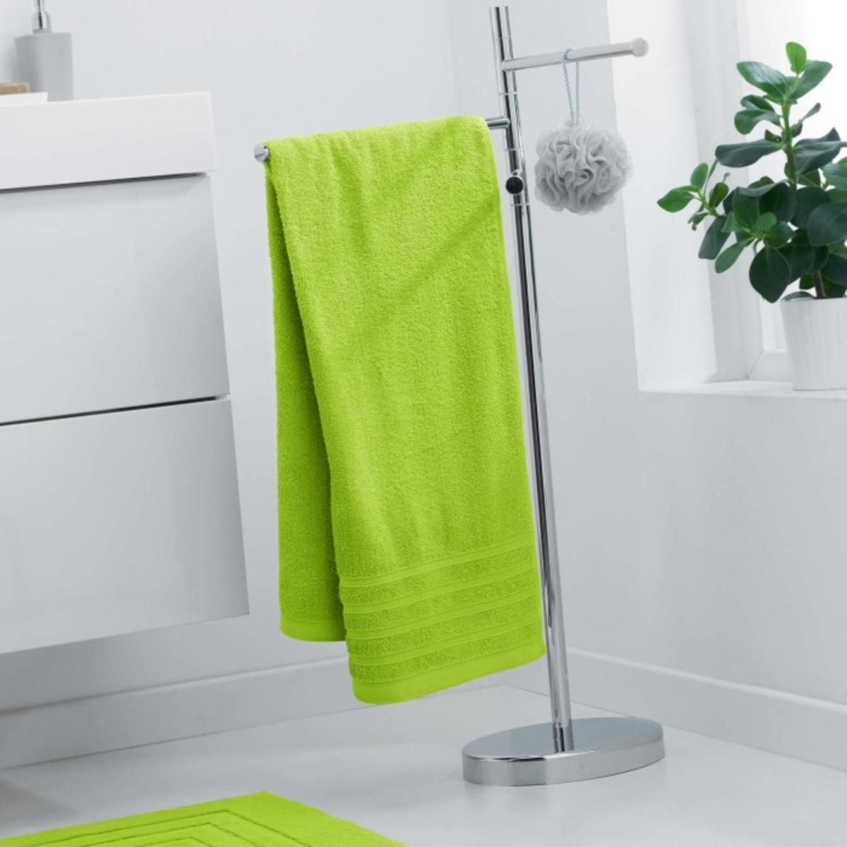 Drap de douche vitamine - 70 x 130 cm - Vert anis