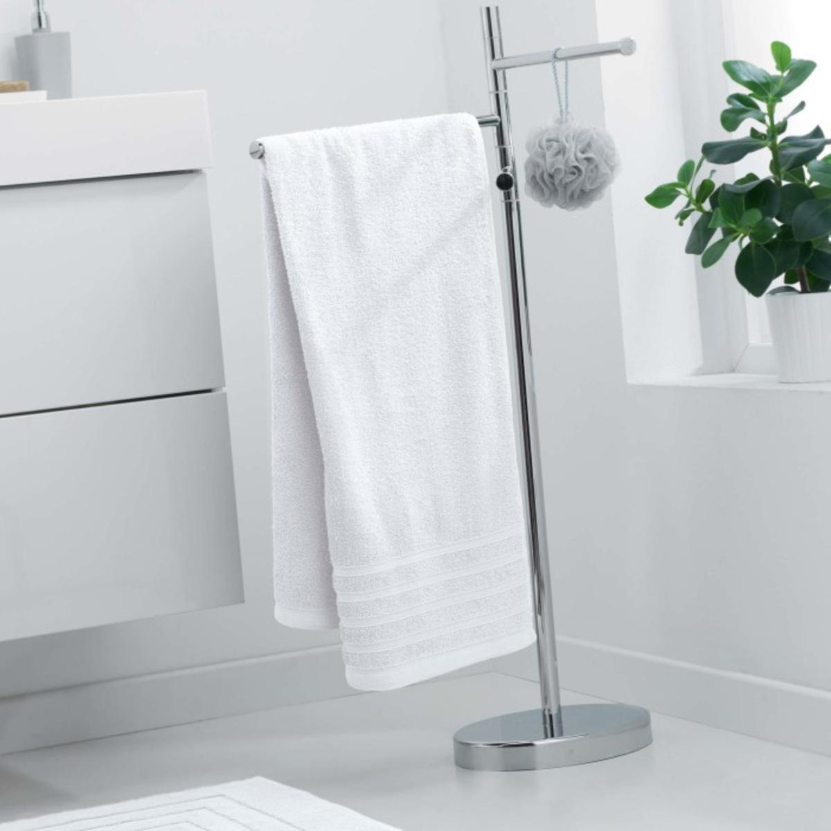 Drap de douche vitamine - 70 x 130 cm - Blanc