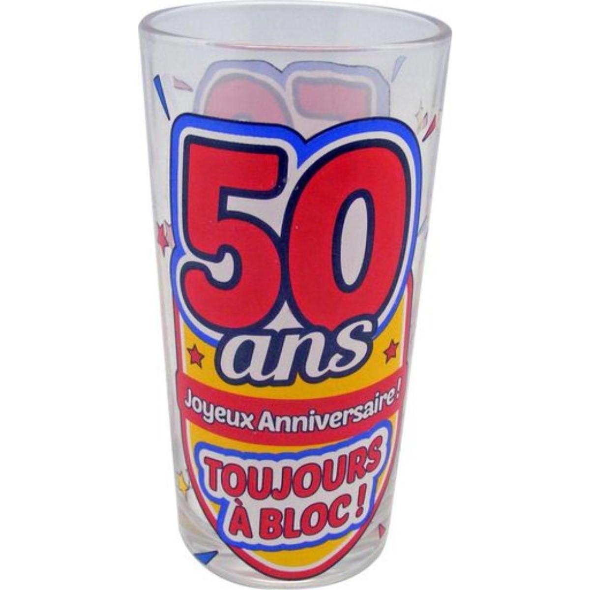 Verre soda 50 ans