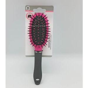 Mini-brosse pneumatique à picots perlés - L 21 cm - Rose - MODELITE