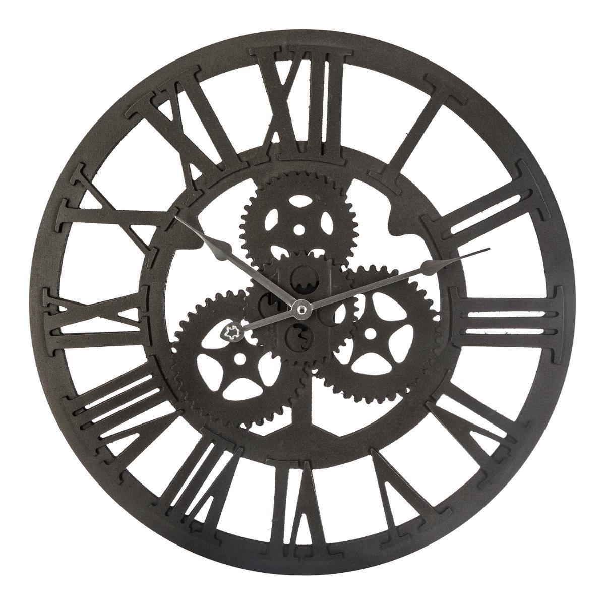 Horloge mecanisme mdf d45 noir