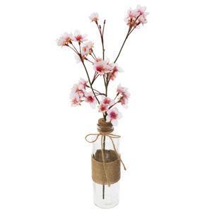 Vase et fleur de cerisier dream H 46